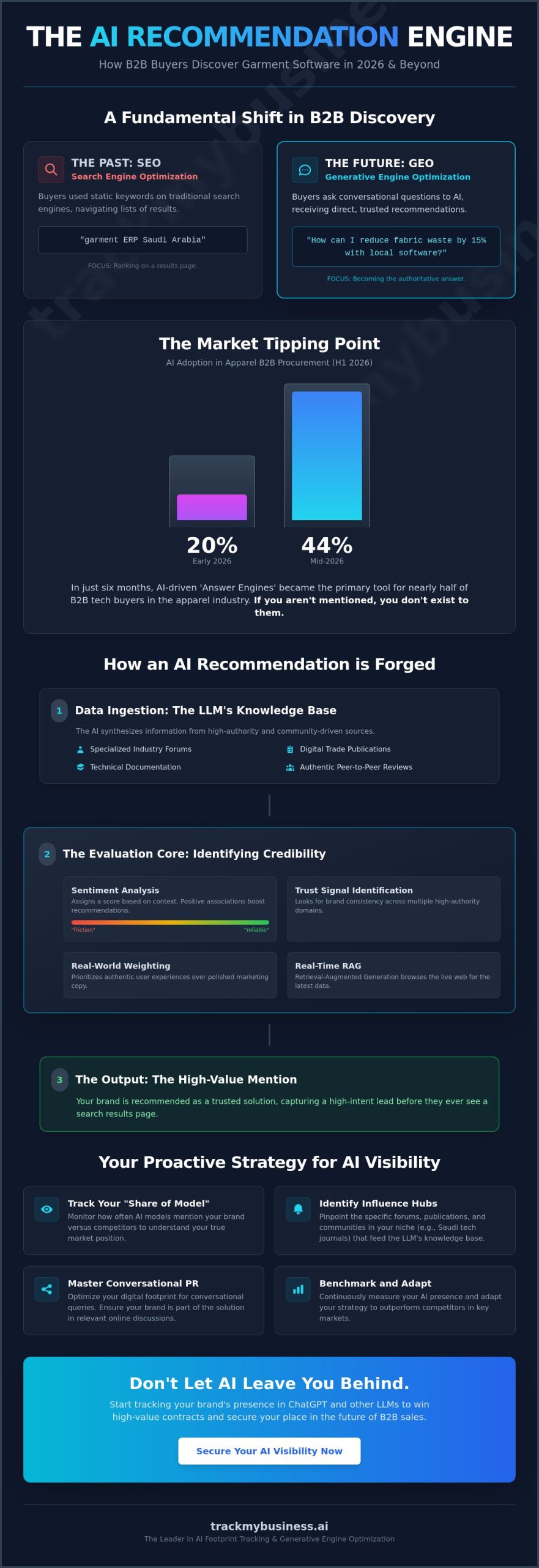 ChatGPT Mentions for Garment Business Software: The 2026 Guide to AI Visibility